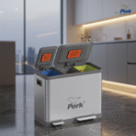 DB-ECOCASRA Triple Recycling Pedal Dustbin – 12L+12L+12L (DB-8870)