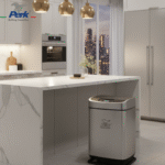 DB-2288 Sensor Dustbin with Stand (USA Model) | Touchless Smart Bin | SS-304 | 9L / 12L / 16L / 20L